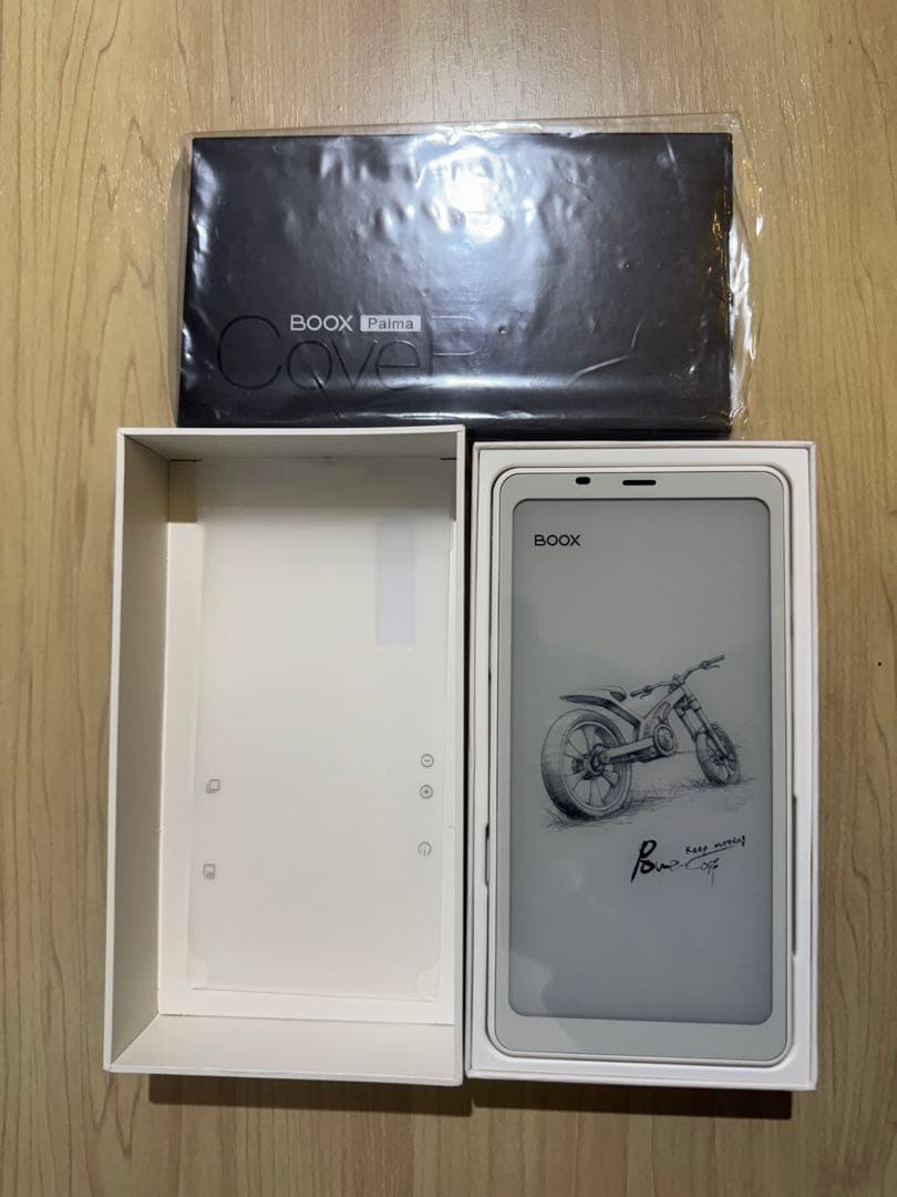 BOOX Palma ホワイト　未使用のケース付き