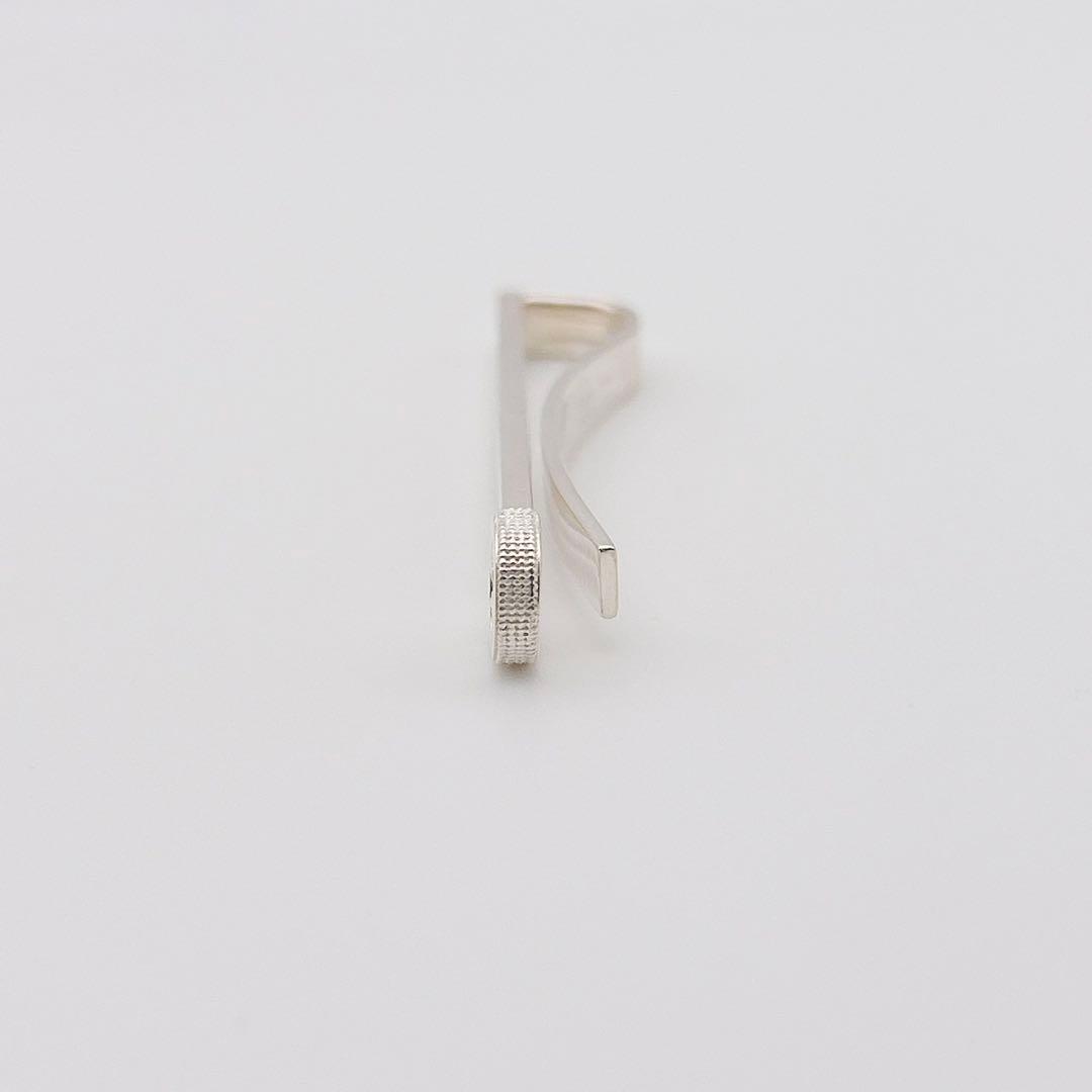 2478-1 保存袋付き✨ GUCCI ネクタイピン　インターロッキング