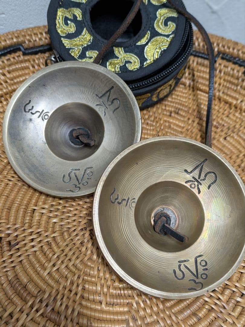 【未使用/美品】ティンシャ　ネパール　チベット　密教　ヨガ　リラクゼーション