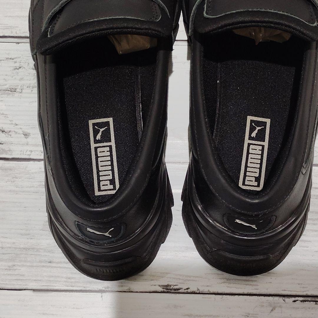 新品級✨PUMA LOAFYR WNS プーマ　ローファー　ブラック 25cm
