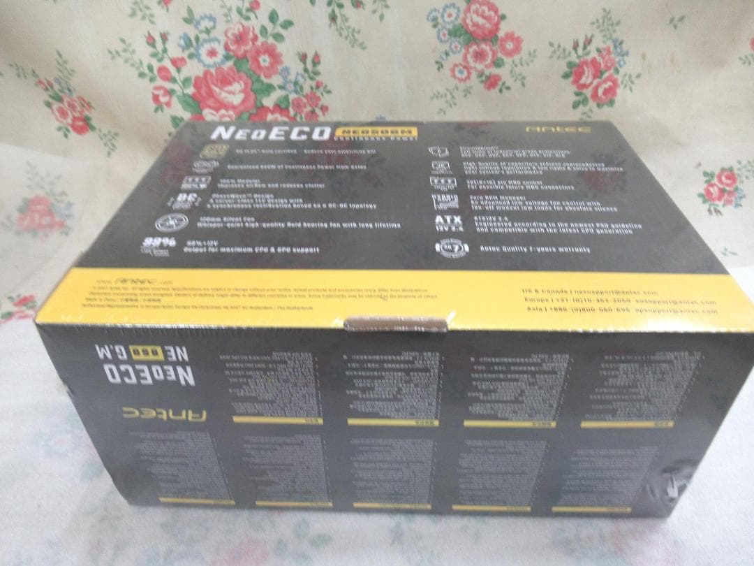 NeoECO Gold NE850G M ブラック　80 Plus Gold