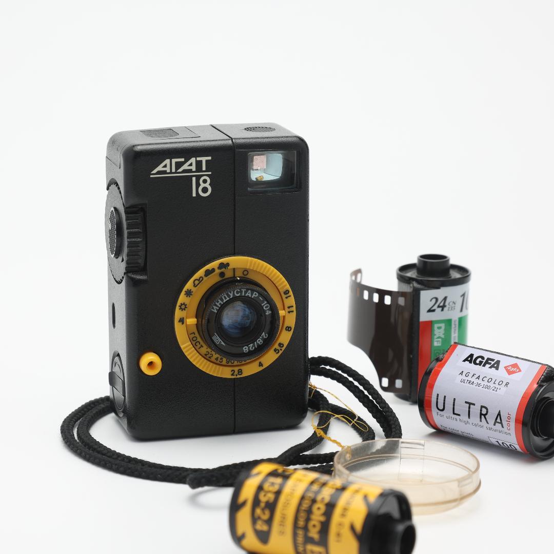 【美品】AGAT18k アガート 旧ソビエト ハーフカメラ