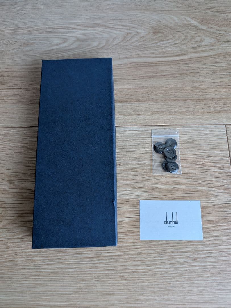 【新品未使用】dunhill ダンヒル ネイビー サスペンダー Y字型 調整可能