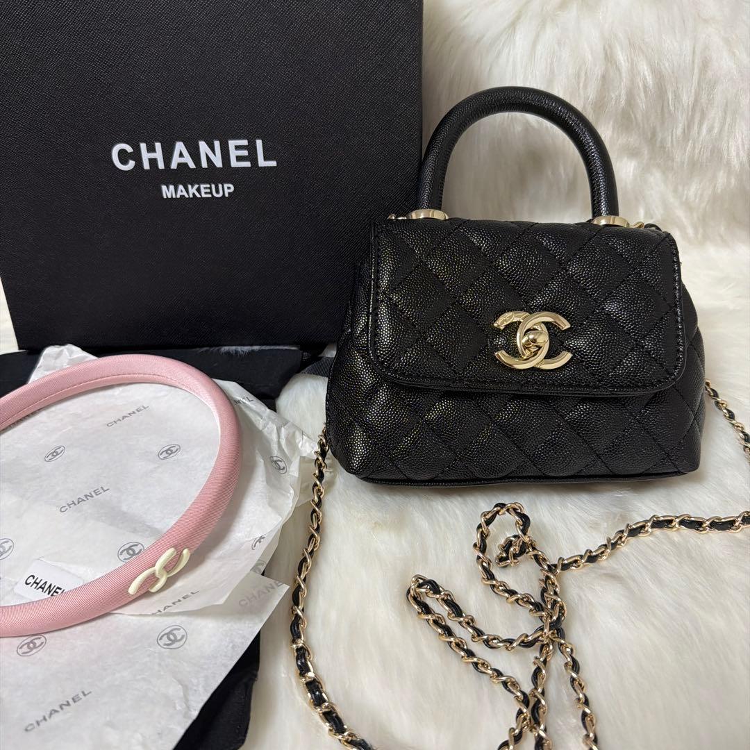 新品☆CHANEL ノベルティ☆ハンドルミニショルダーバッグ