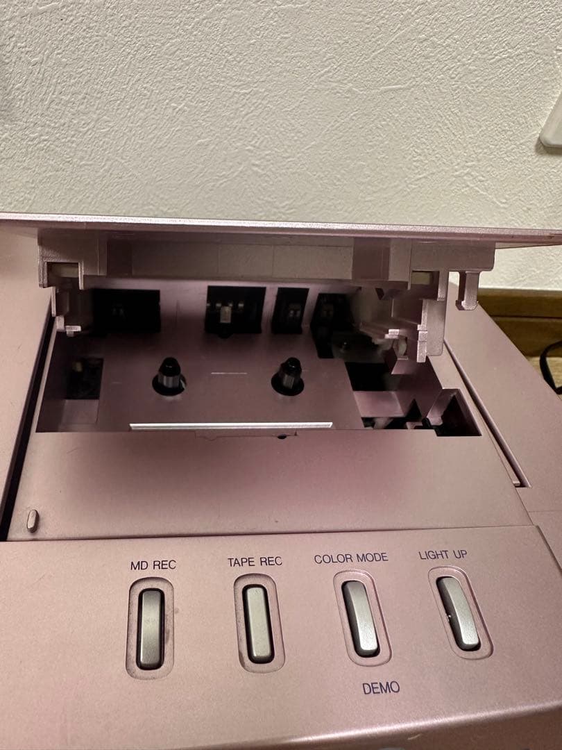 Victor JVC RC-Z1MD-P ピンク CD-MDポータブルシステム