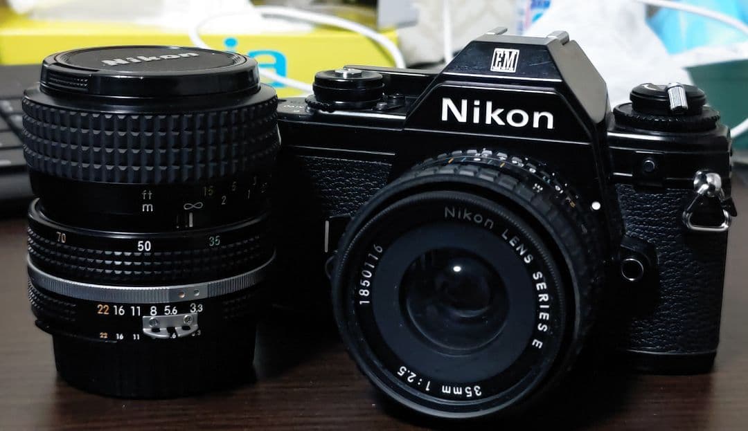 Nikon EM 良品 ダブルレンズセット