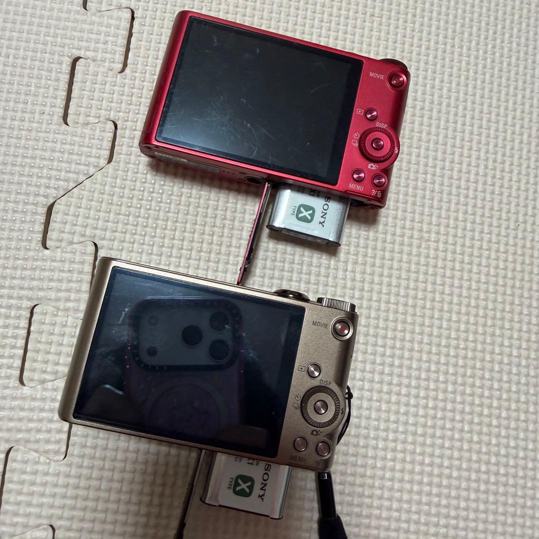 SONY DSC-WX300 本体2個セット　充電器　バッテリー5個付き