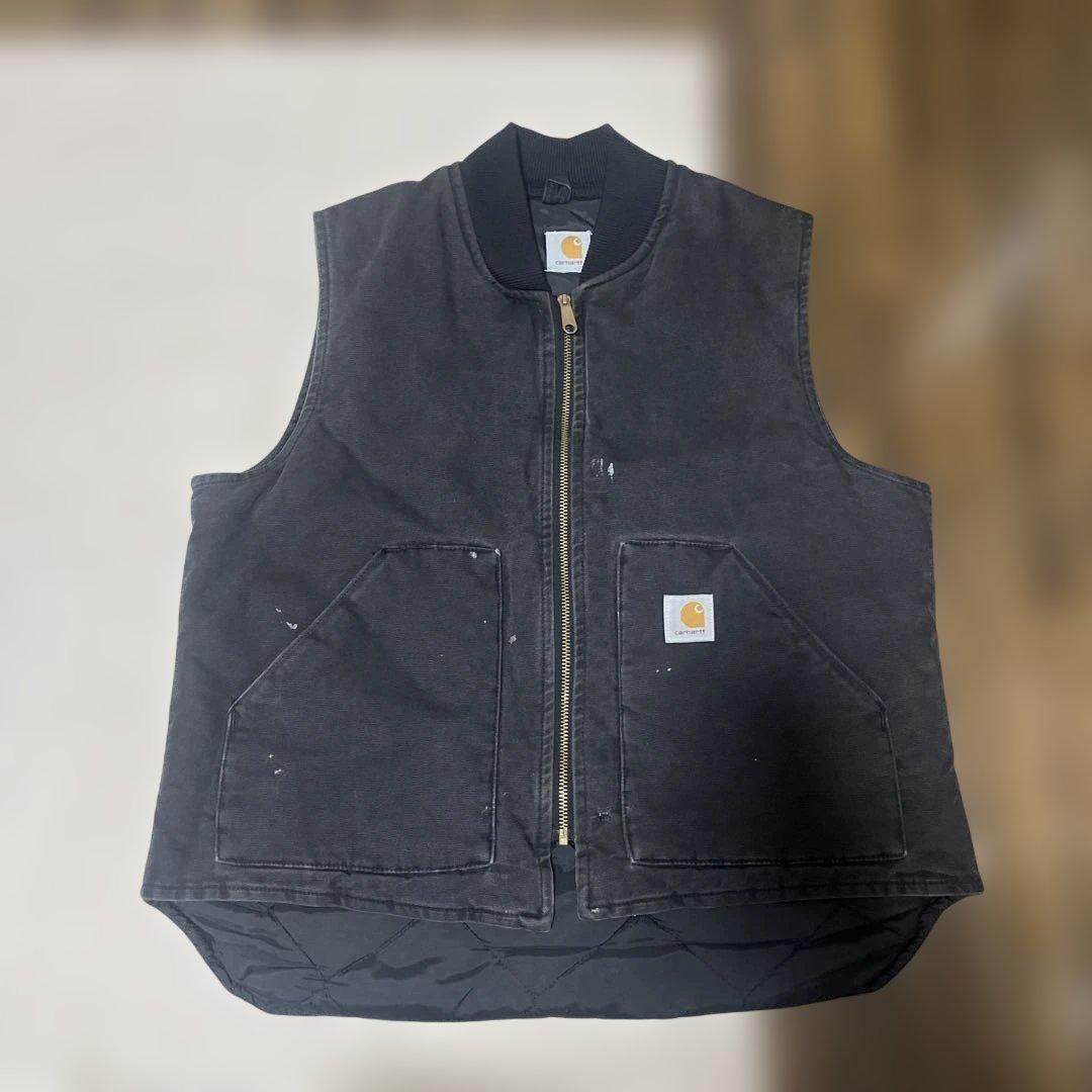 90sカーハートダックベスト　メキシコ製