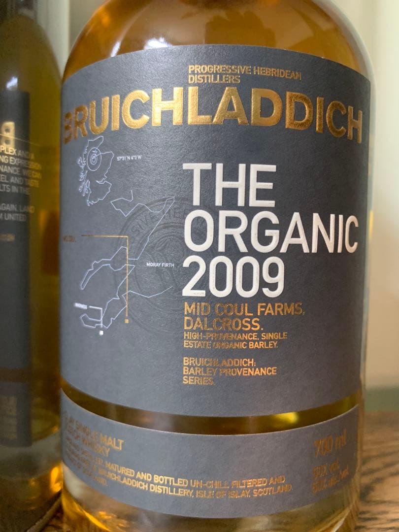 ブルックラディ Bruichladdich THE ORGANIC 2009