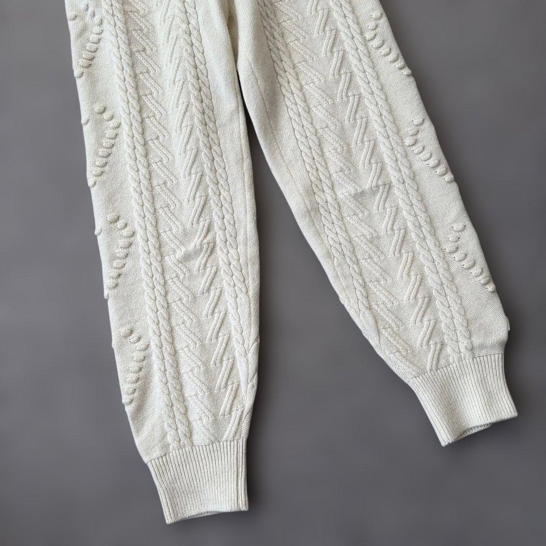 manufactured by WRAPINKNOT ニットパンツ