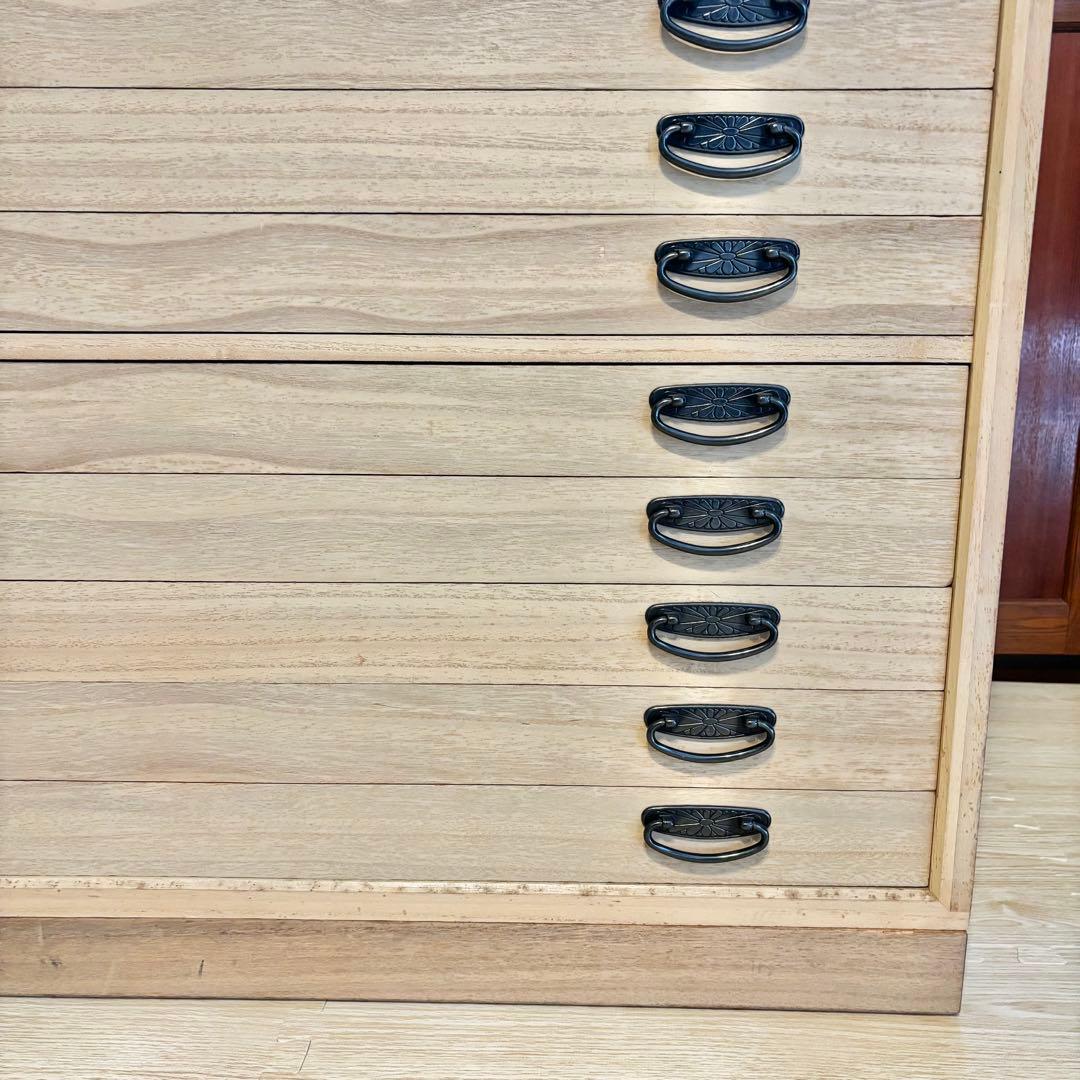 『概ね美品』桐箪笥 桐たんす 10段 和服 着物 衣裳箱 アンティーク