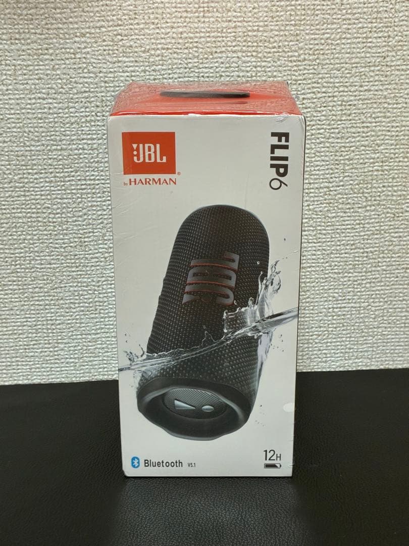 【新品・未使用】JBL Flip6 Bluetooth スピーカー　黒