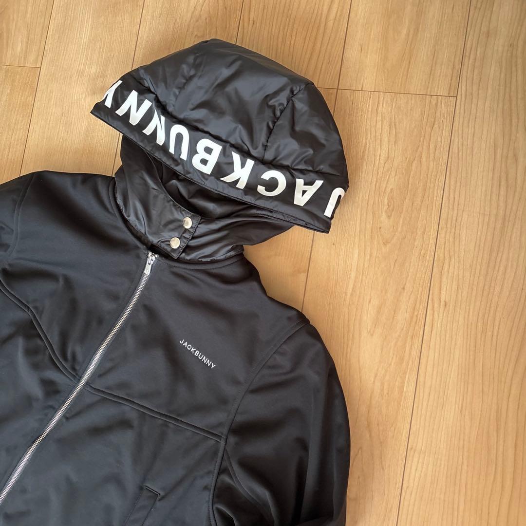 新品定価30800円　パーリーゲイツ　ジャックバニー　フリースジャケット黒