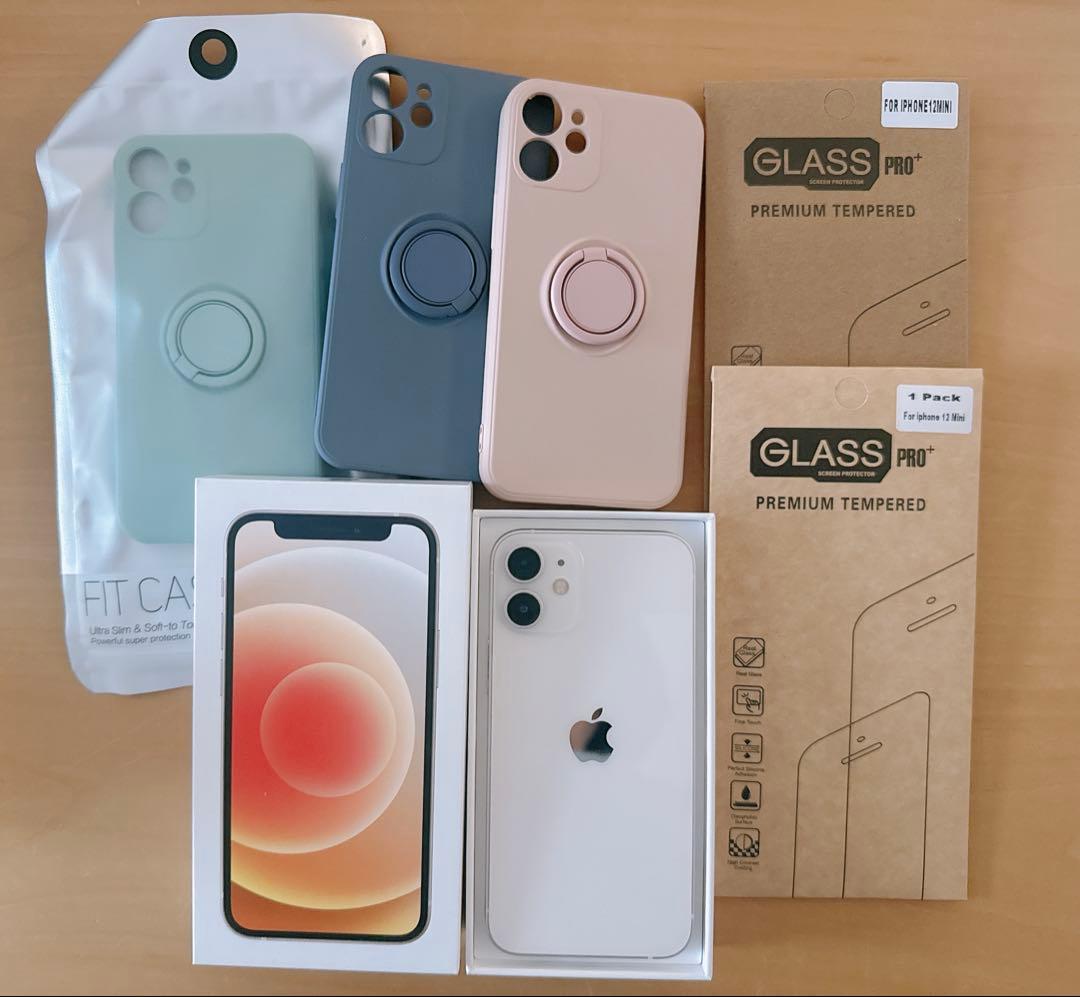 iPhone 12 mini 128GB ホワイト 箱やおまけ付