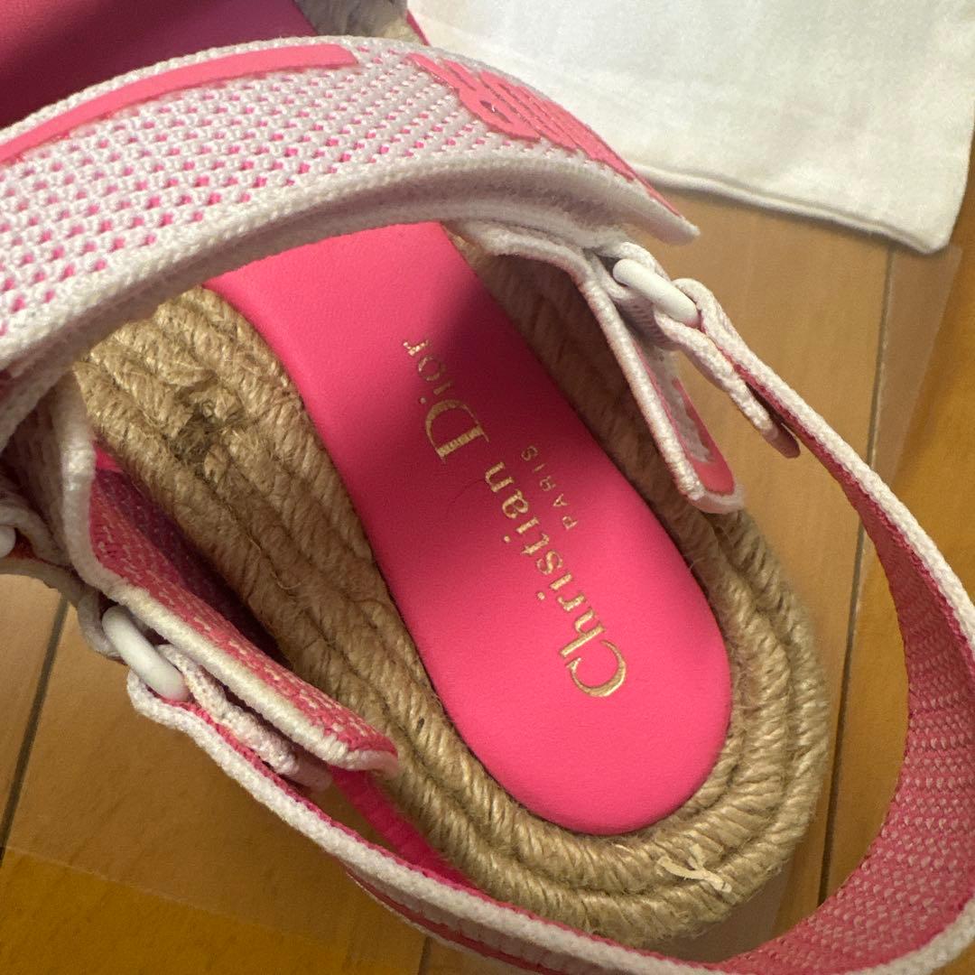 Dior スポーツサンダル ピンク