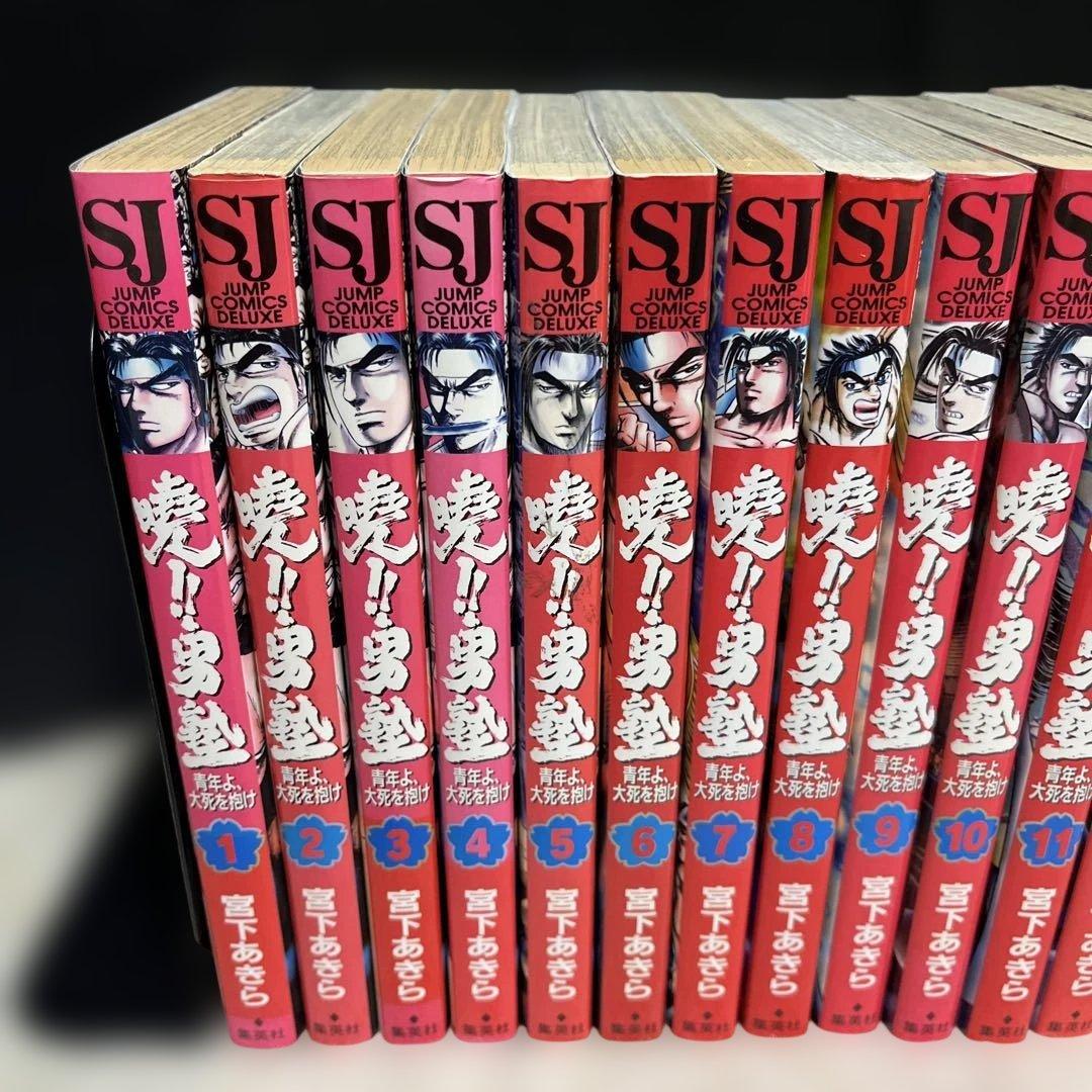 【✨暁‼︎男塾・全25巻✨極‼︎男塾・全8巻✨宮下あきら初版セット✨比較的美品✨】