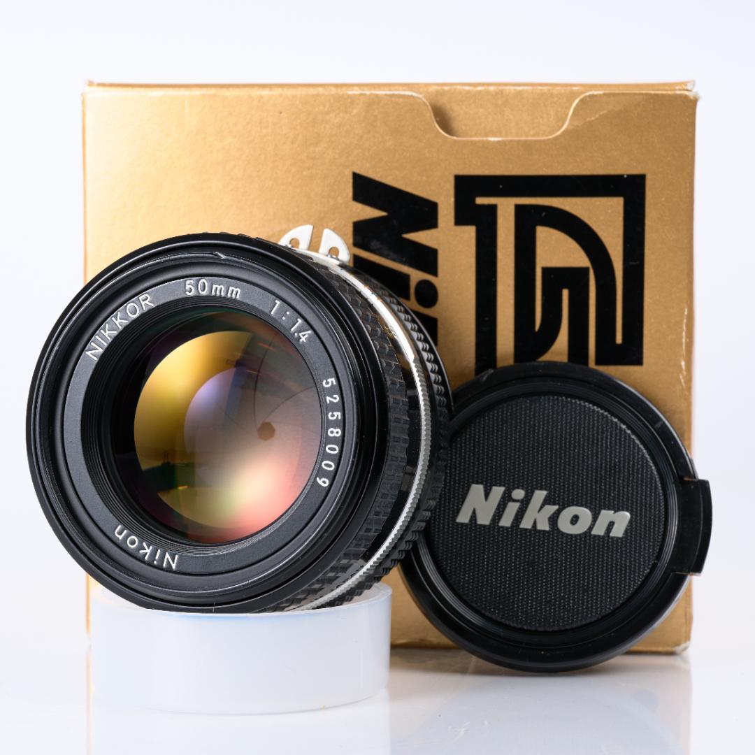 Nikon Ai-S NIKKOR 50mm F1.4 箱付