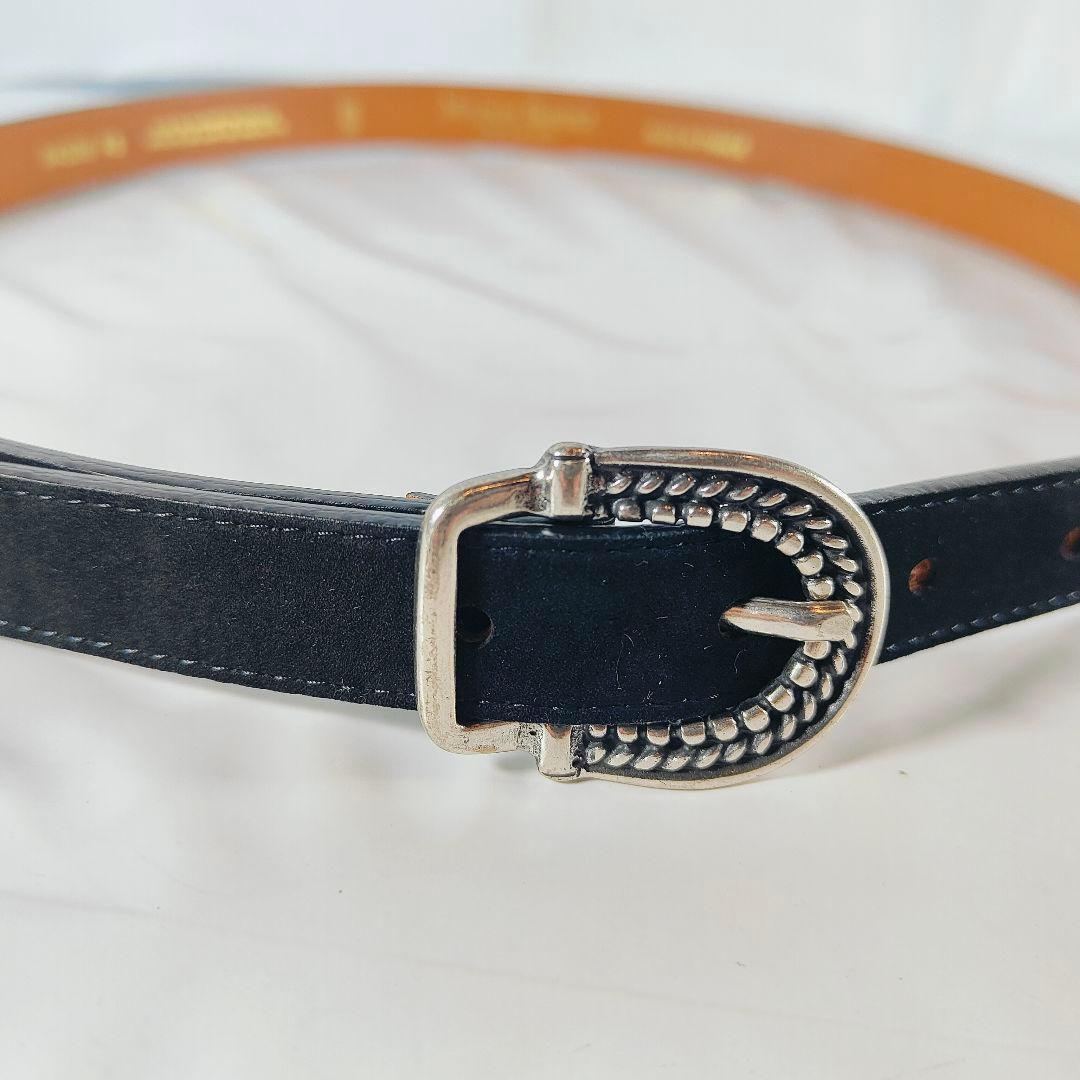 【極美品】MAISON BOINET　高級カーフスキンドレスベルト フランス製品