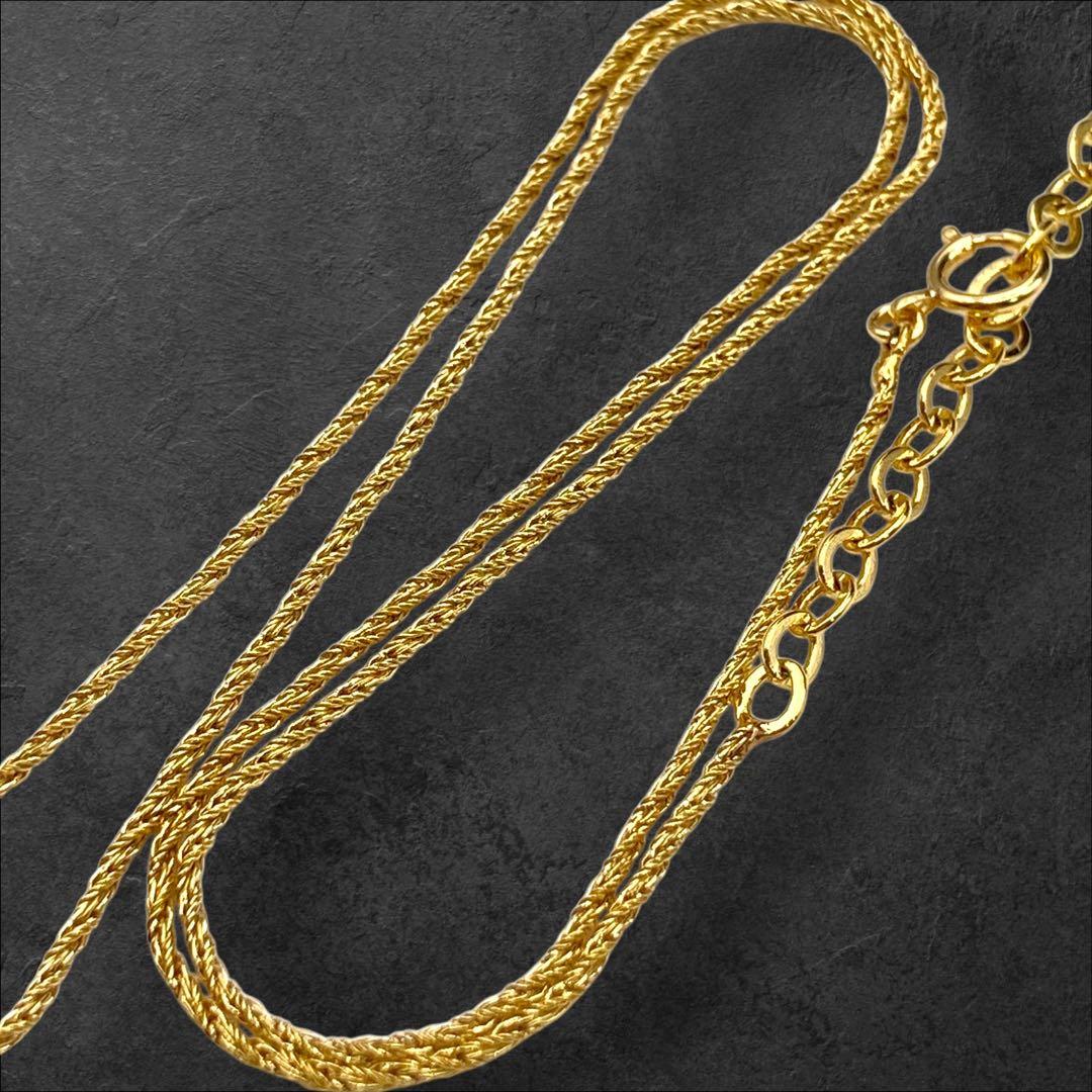 Dior ディオール リーフモチーフ ラインストーンネックレス 342