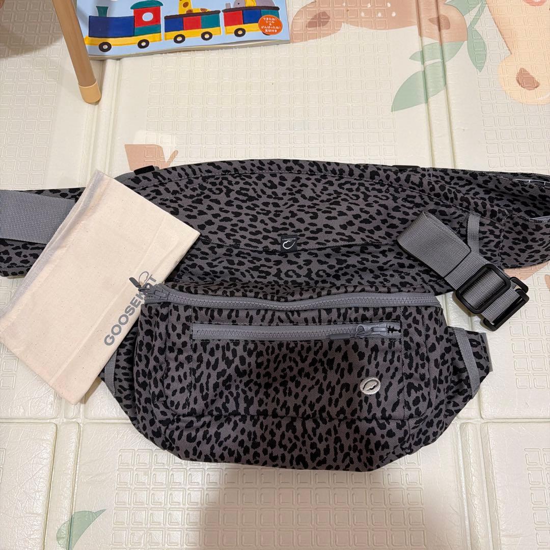 KET グレーレオパード ボディバッグ 365Plus