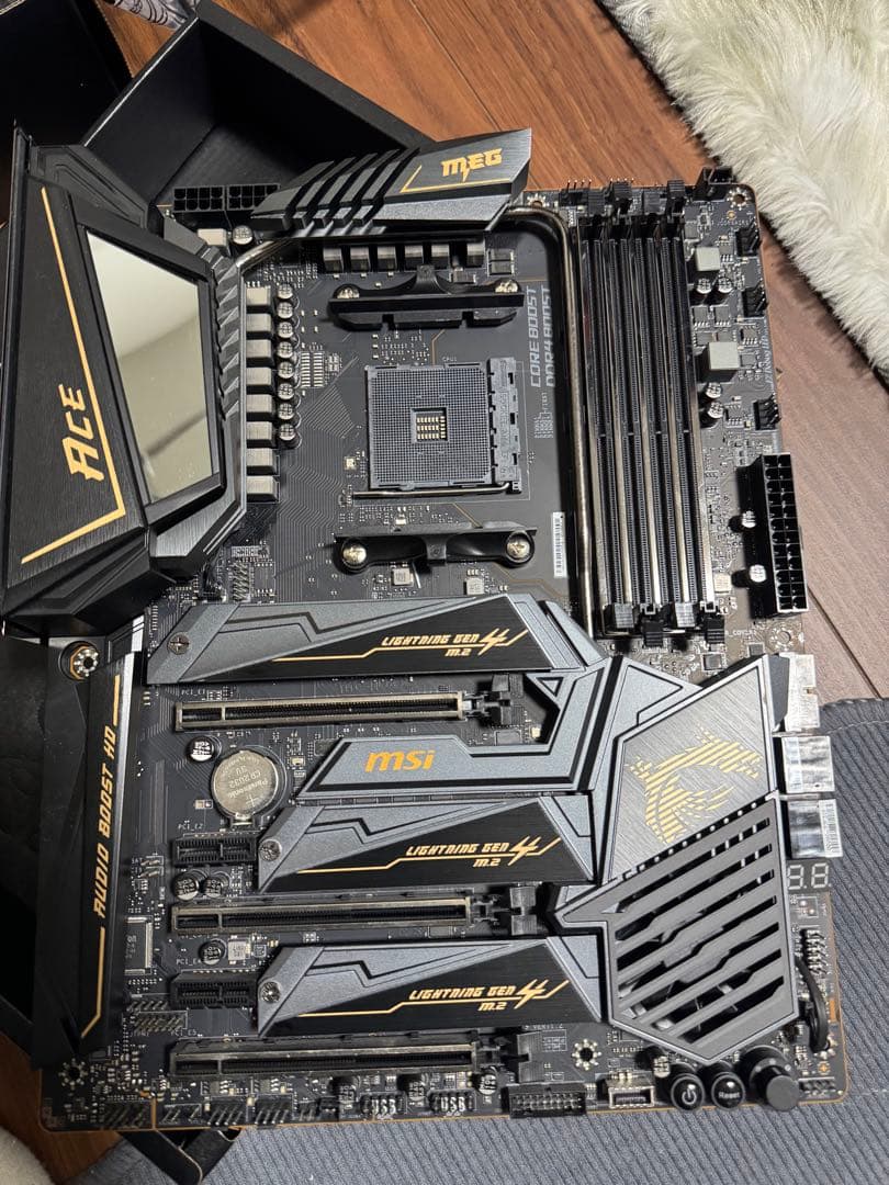 MSI X570 ACE Ryzen5950x Gskill 32G OCメモリ