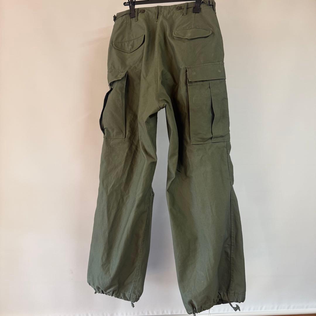 米軍　実物　m-51 TALON アルミジッパー　カーゴ　フィールドパンツ