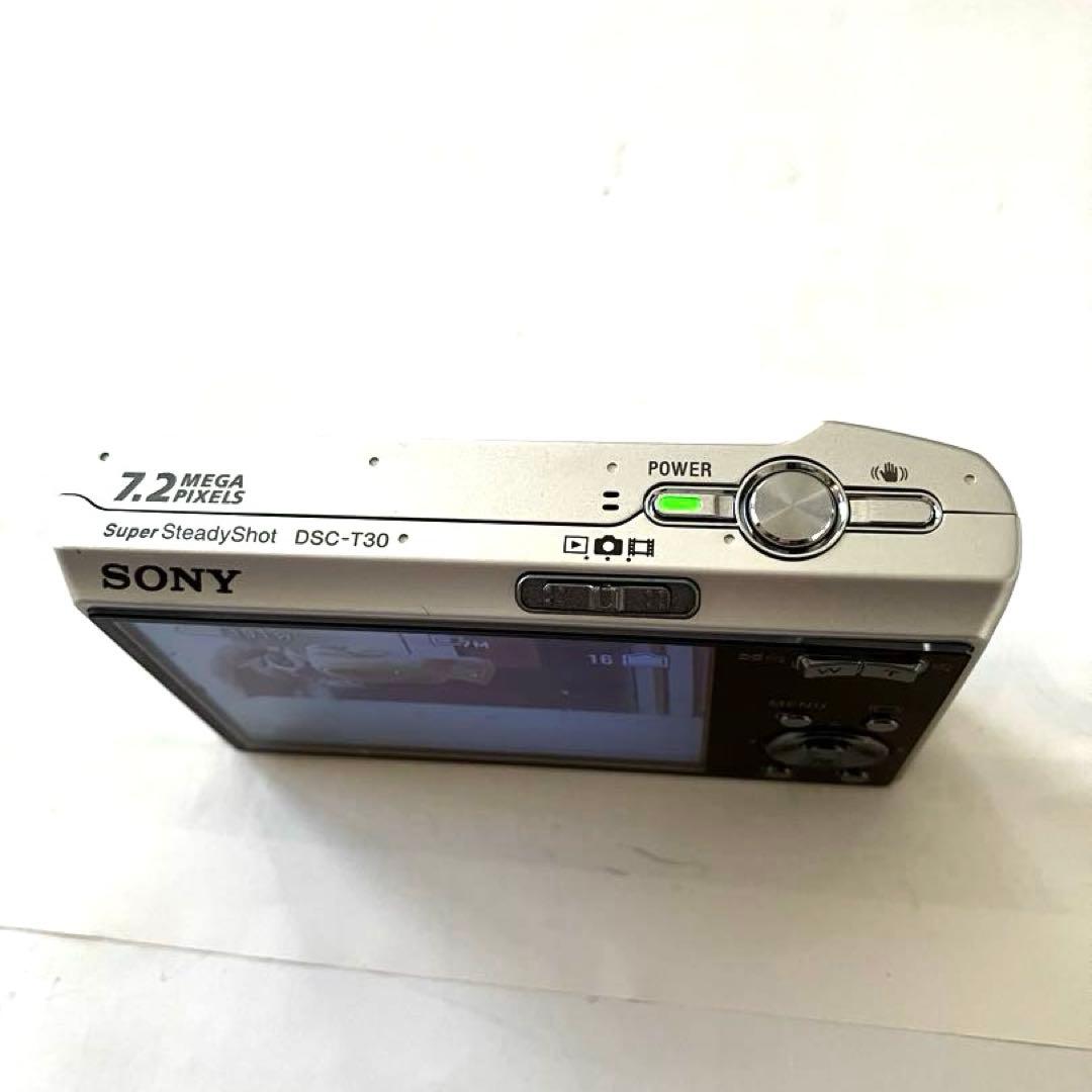 Sony Cyber-shot T30コンパクトデジタルカメラ【美品:説明書付】