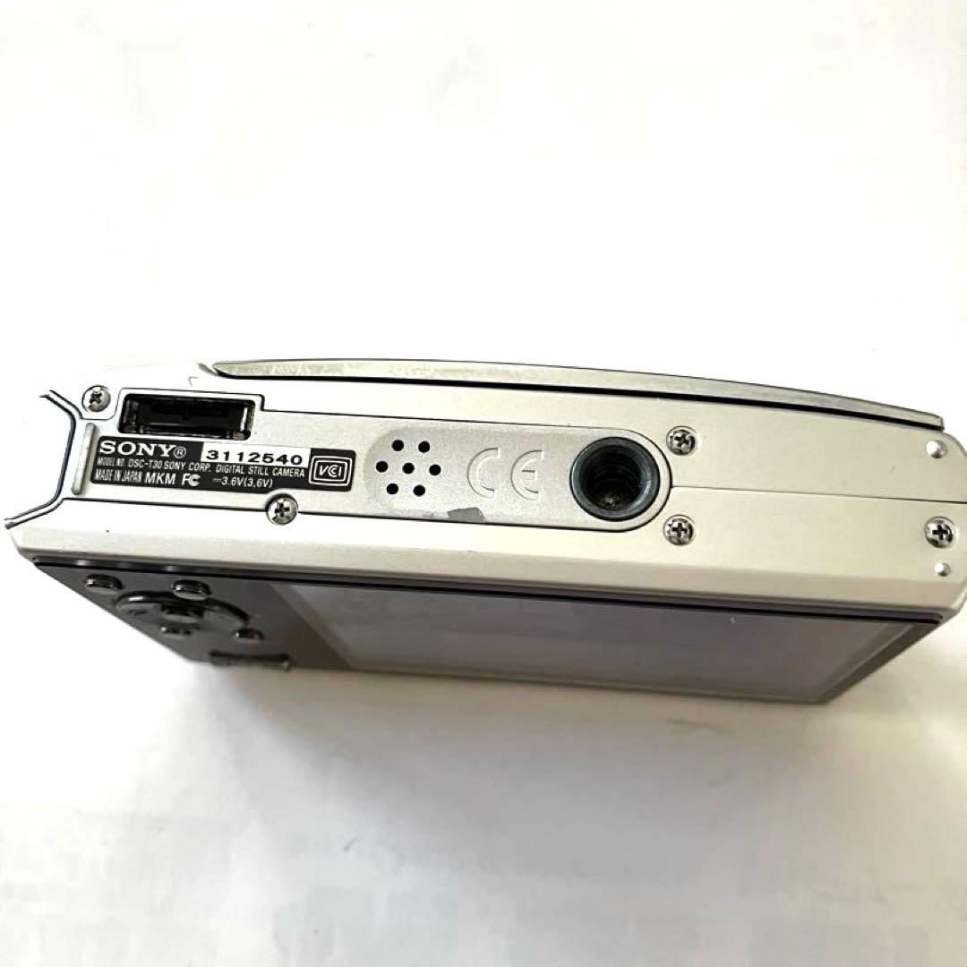 Sony Cyber-shot T30コンパクトデジタルカメラ【美品:説明書付】
