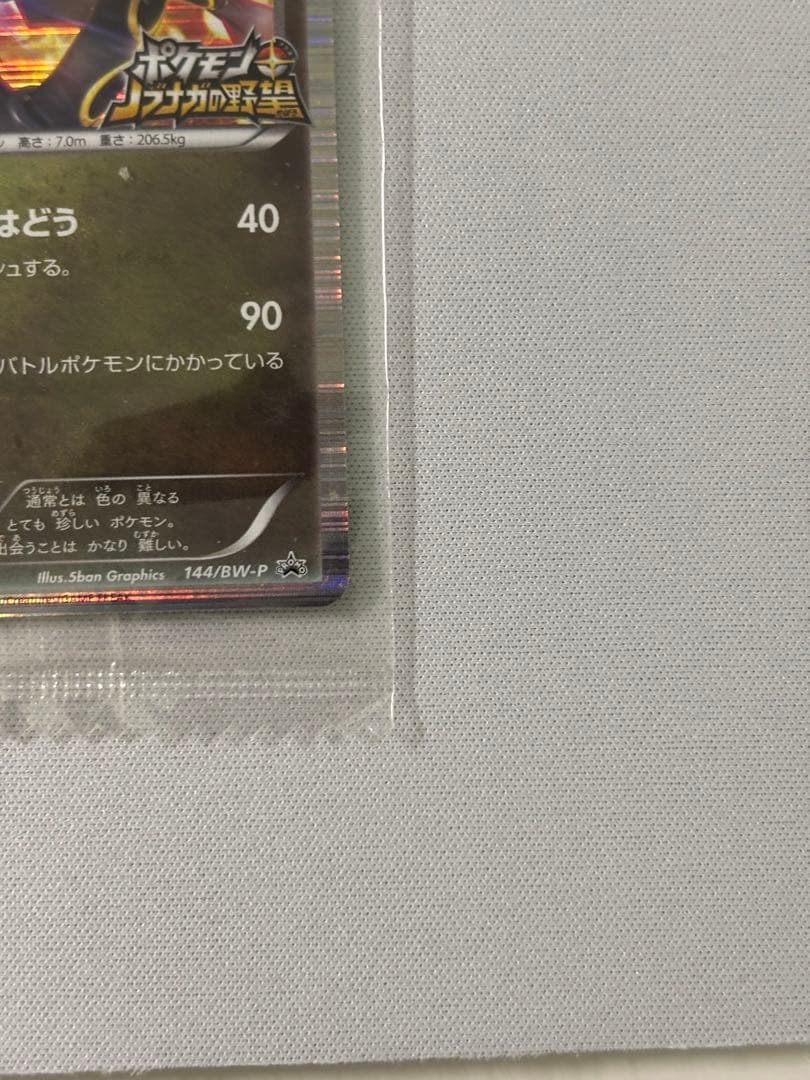 ノブナガの野望　レックウザ　未開封　プロモ