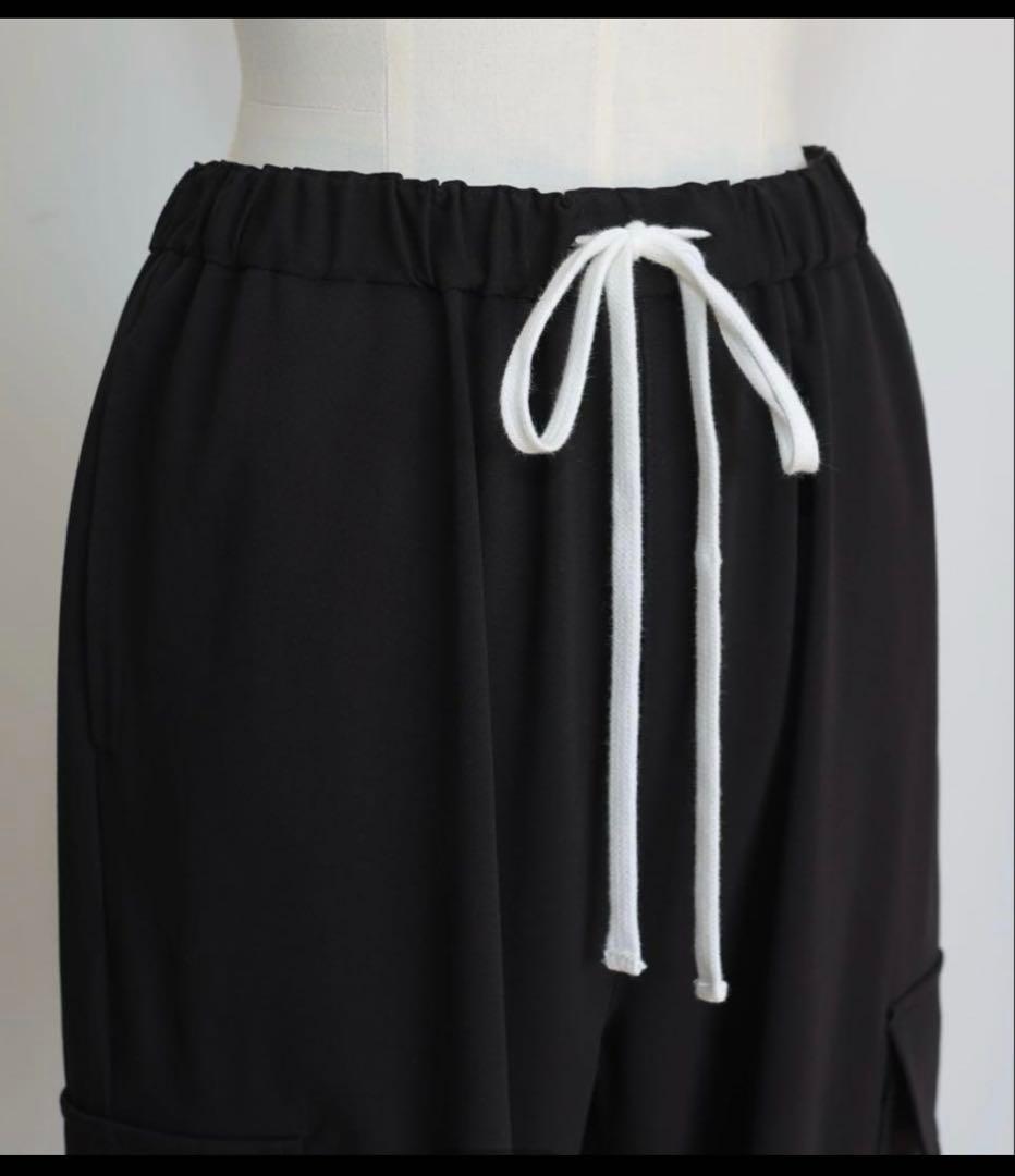 gypsohila ジプソフィア イージーカーゴパンツ　ブラック