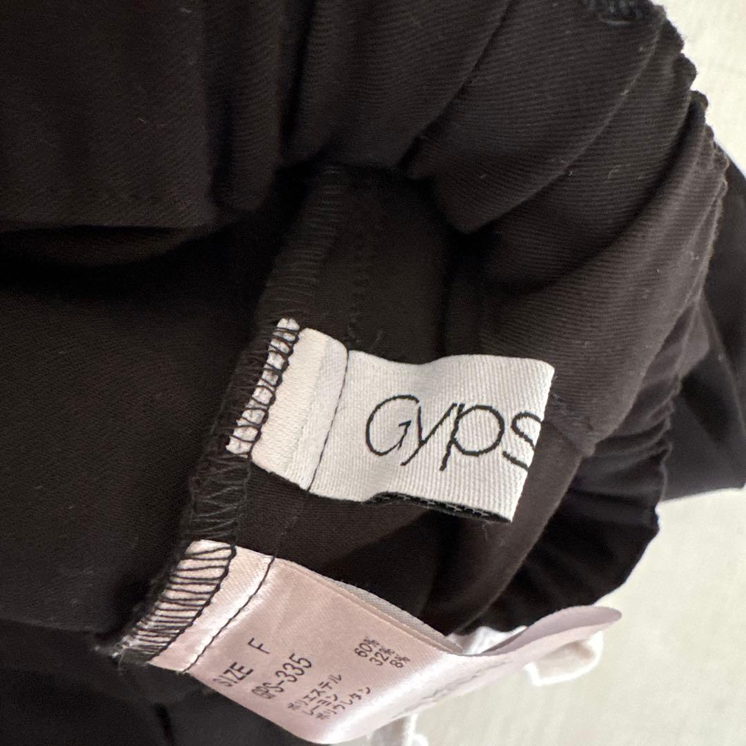 gypsohila ジプソフィア イージーカーゴパンツ　ブラック