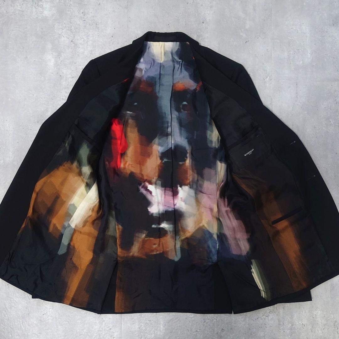 GIVENCHY テーラードジャケット リカルド期 ウールモヘヤ ドーベルマン