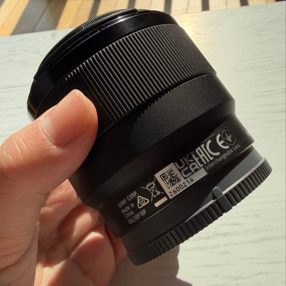 SONY 一眼レンズ FE50mm F1.8