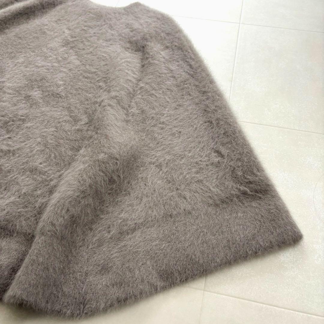 【タグ付未使用】UNITED ARROWS フォックスカシミヤケープ 24AW