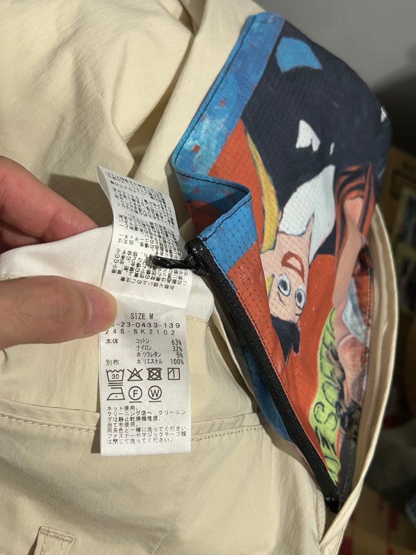 【希少！】ssz×横尾忠則 パンツ M 美品！アイボリー