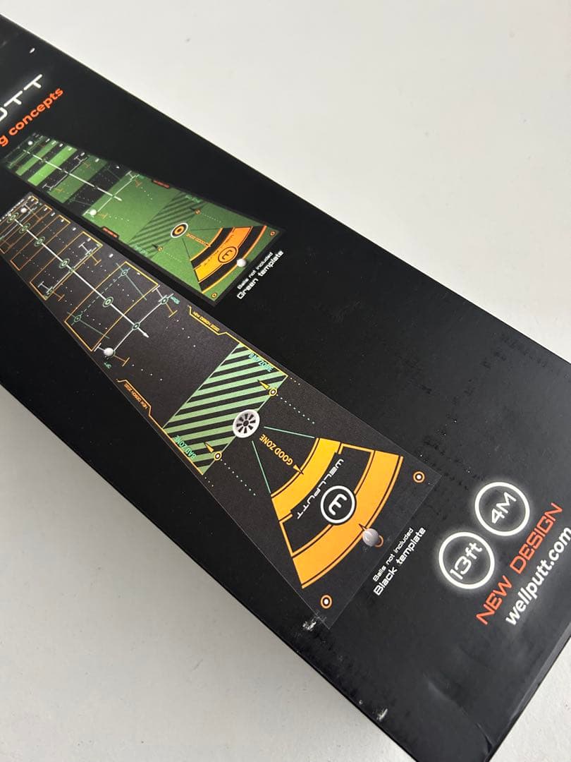 Wellputt ウェルパット ゴルフパターマット 4m 中古 練習用マット