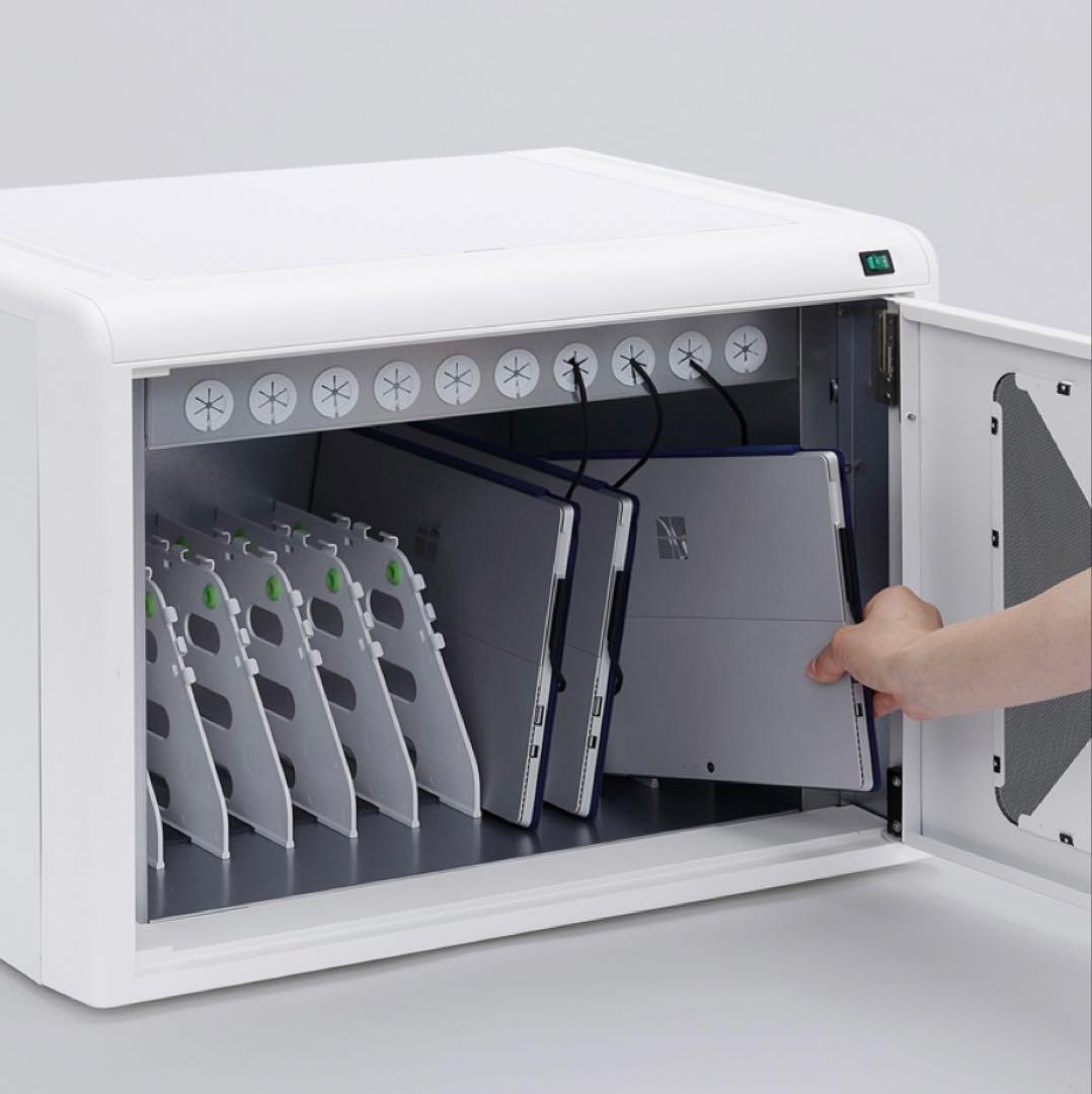 サンワサプライ　CAI-CAB44W ノートパソコン・タブレット充電キャビネット