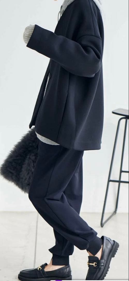 バンヤードストーム ノーカラージャケット ダンボール素材 ブラック