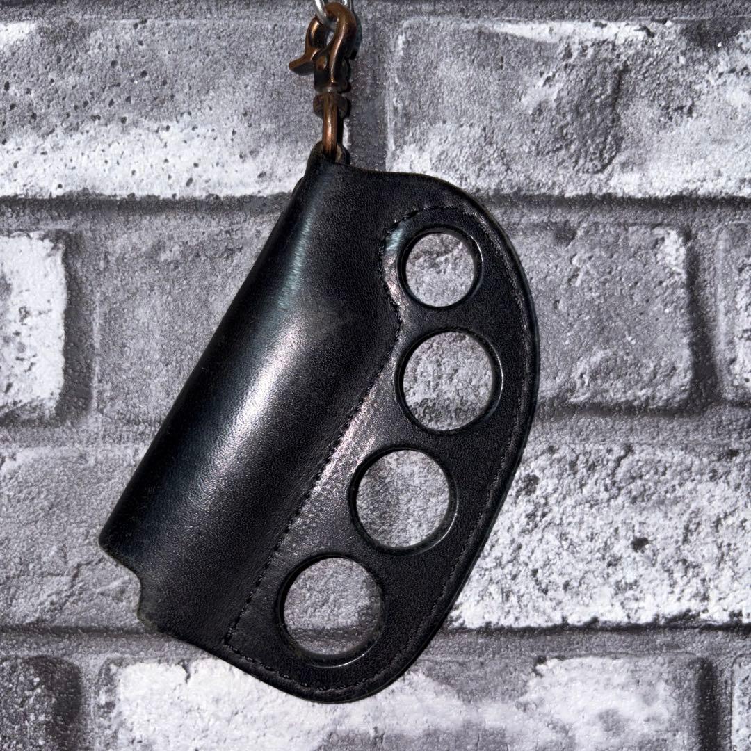 アクセサリー blackmeans LEATHER KNUCKLE LIGHTER CASE