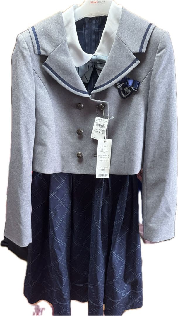 waltz by beams design グレー ブレザー