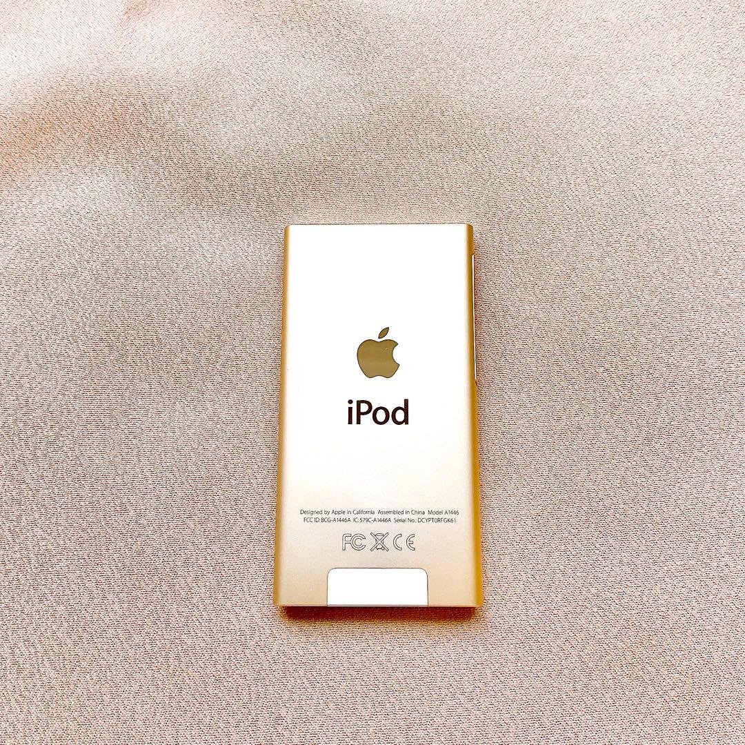 ゴールド iPod nano 第7世代 16GB アイポッドナノ 本体 a
