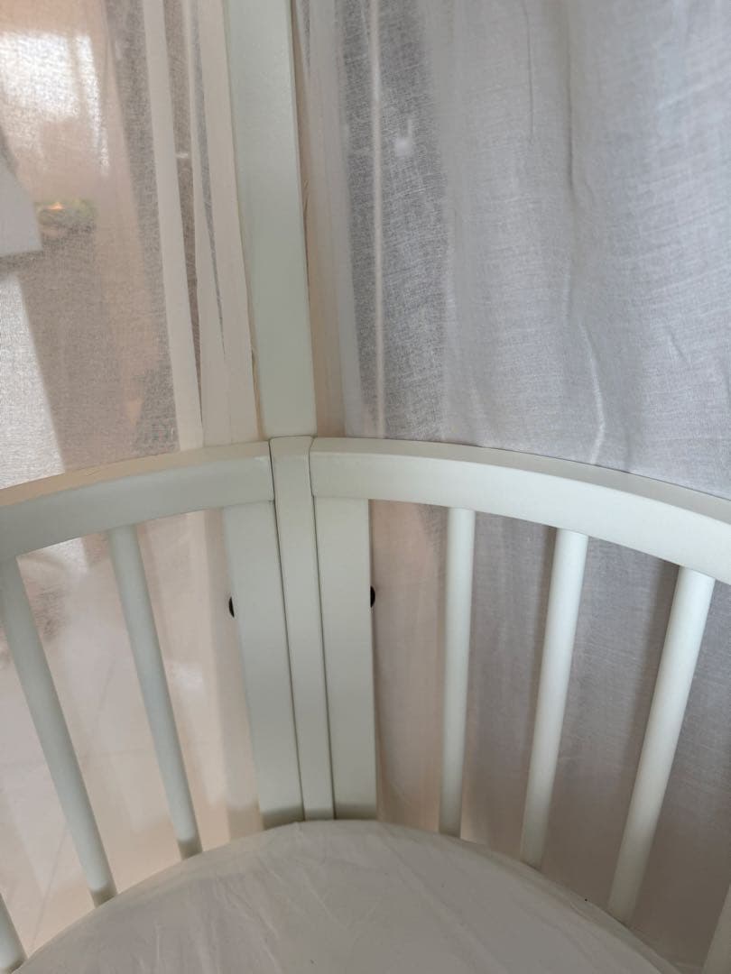 ベビーベッド　ストッケ　スリーピーミニ　ホワイト