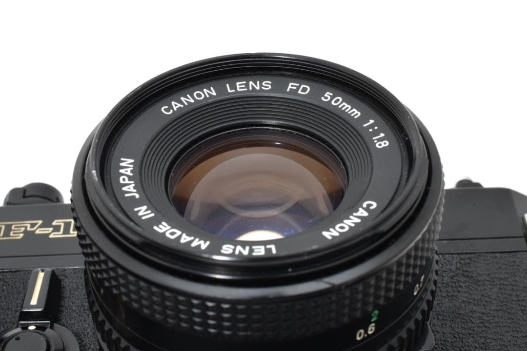 キャノン F-1前期 モータードライブ付き 50mm F1.8レンズセット