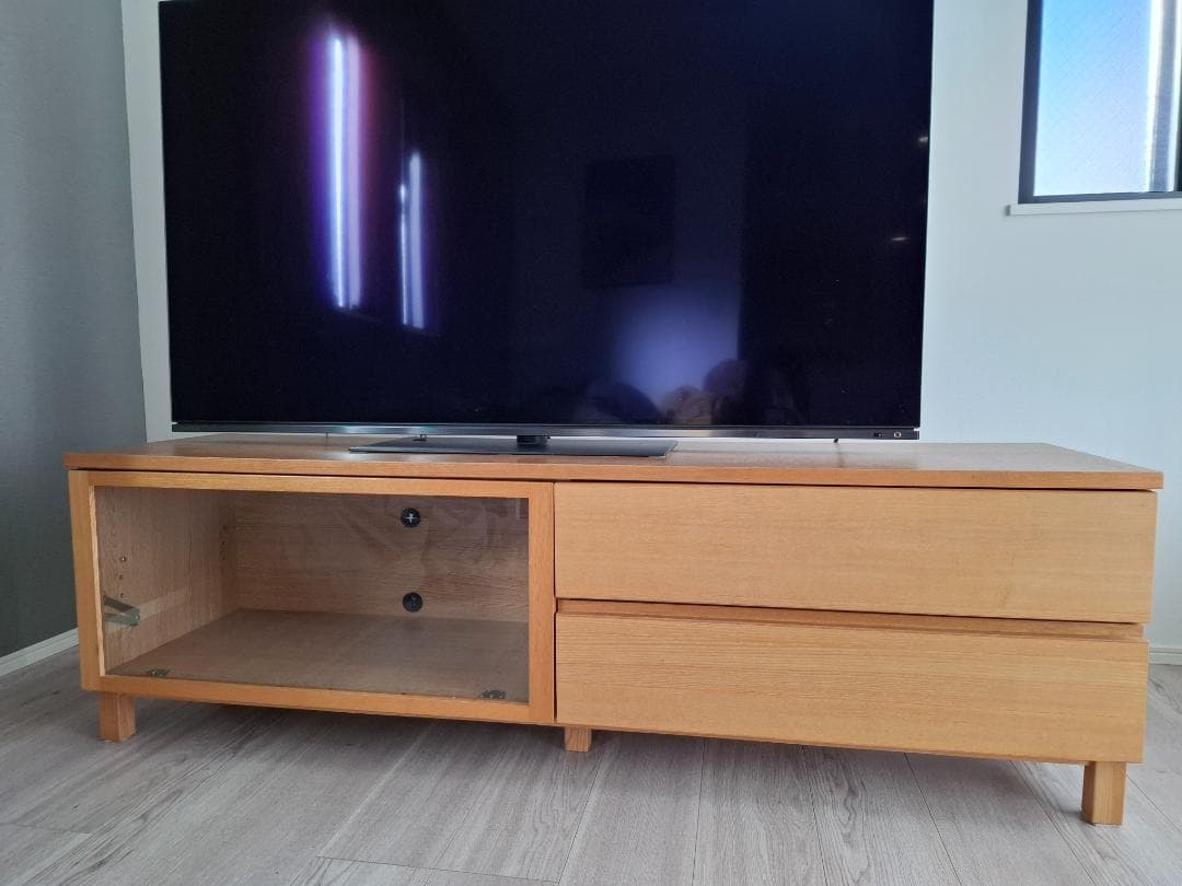 無印良品　木製テレビボート150cm (廃盤品)