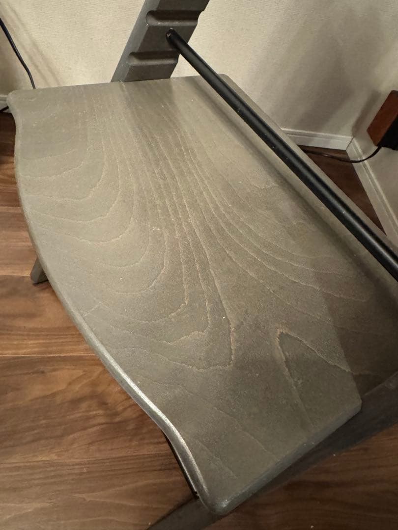 ストッケ　トリップトラップ　チェア　ヘイジーグレー　ベビーセット付き　組立済み