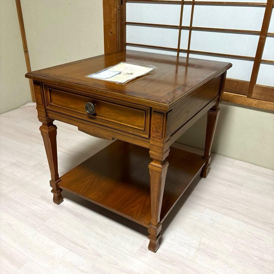 【良品】ドレクセルヘリテイジ ジャパン エンドテーブル ヴィンテージ