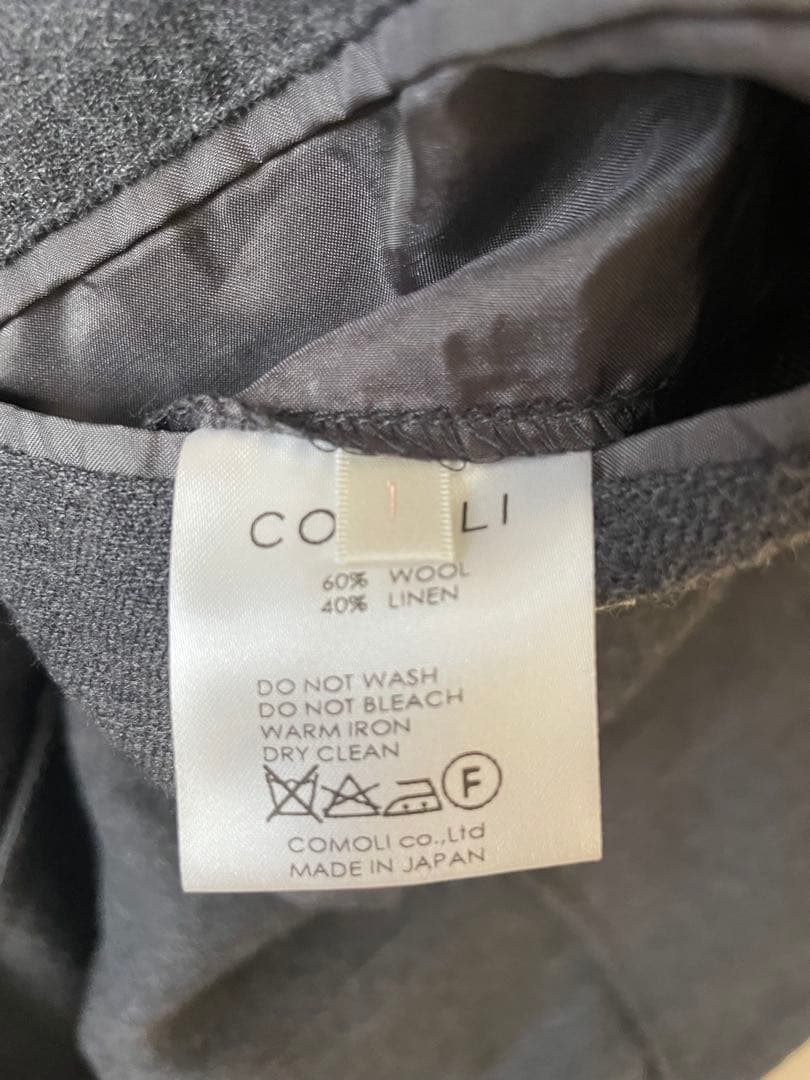 COMOLI（コモリ）ウールリネン　ジャケット