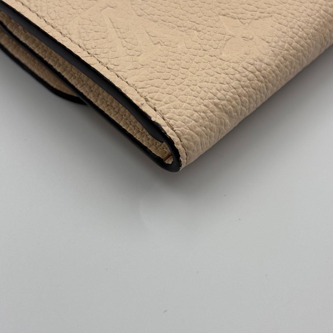 ❣️極美品 現行品❣️ルイヴィトン アンプラント ポルトモネロザリ 折財布　IC搭載