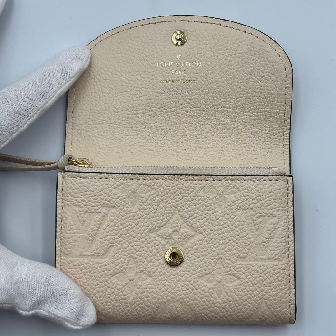 ❣️極美品 現行品❣️ルイヴィトン アンプラント ポルトモネロザリ 折財布　IC搭載