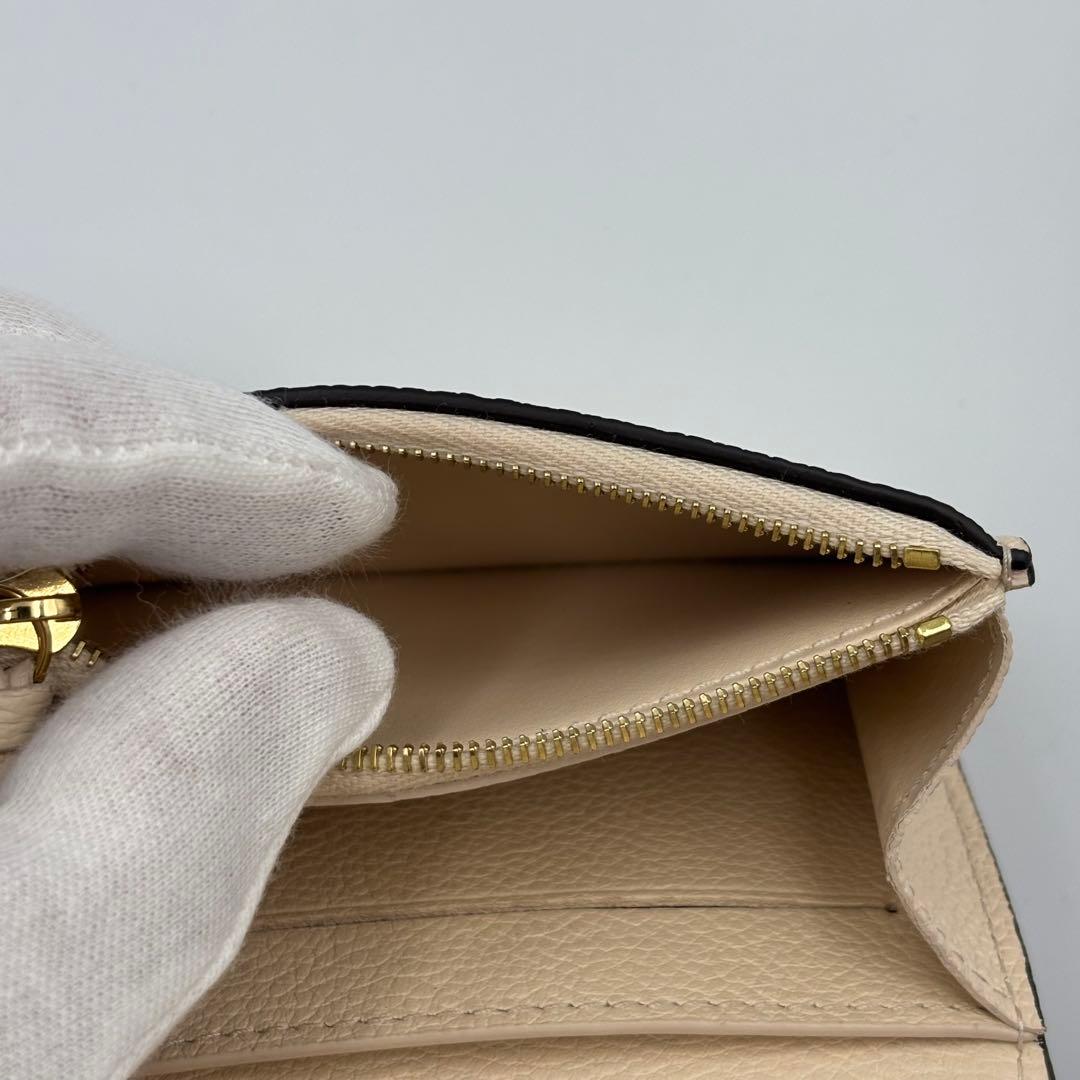 ❣️極美品 現行品❣️ルイヴィトン アンプラント ポルトモネロザリ 折財布　IC搭載